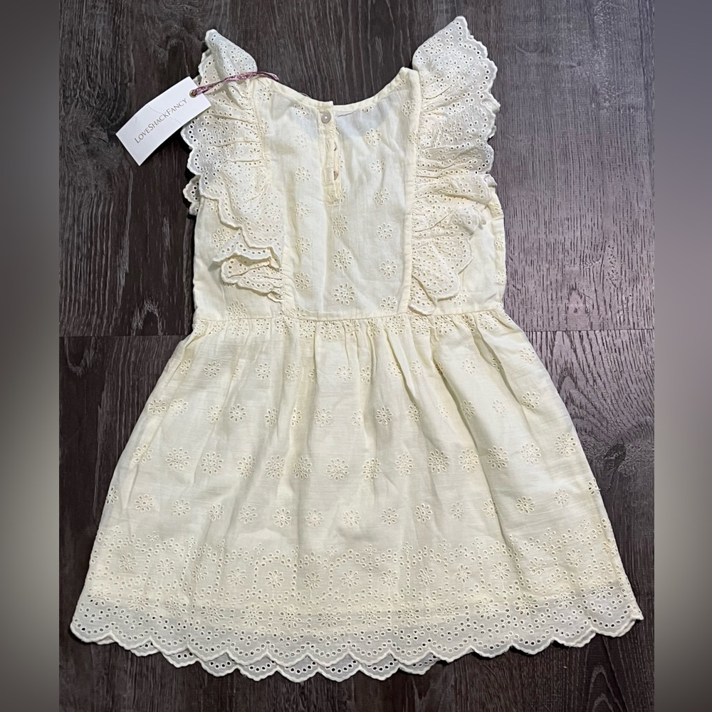 LoveShackFancy Sylvie Pisco Dress**Size 4-5,5-6***$235 - Picture 6 of 7